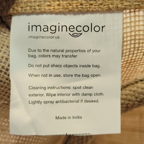 7 Burlap Jute Tote Bags 12x12x8 Wedding Welcome Gift Eco Party Favor Bags Rustic - Picture 4 of 6